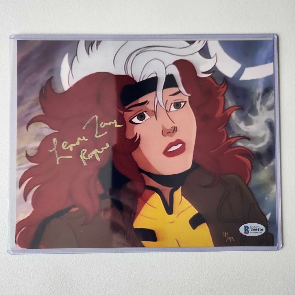 X-Men Rogue Autograph 8x10 Signed by Lenore Zann - Beckett COA